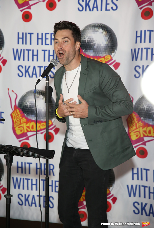 Photo Coverage: Diana DeGarmo and Ace Young Preview HIT HER WITH THE SKATES Image