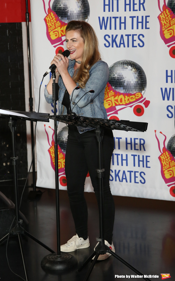 Photo Coverage: Diana DeGarmo and Ace Young Preview HIT HER WITH THE SKATES Image