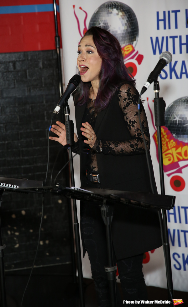 Photo Coverage: Diana DeGarmo and Ace Young Preview HIT HER WITH THE SKATES Image