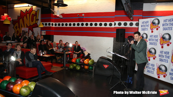Photo Coverage: Diana DeGarmo and Ace Young Preview HIT HER WITH THE SKATES Image