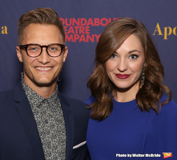 Nate Johnson and Laura Osnes Photo
