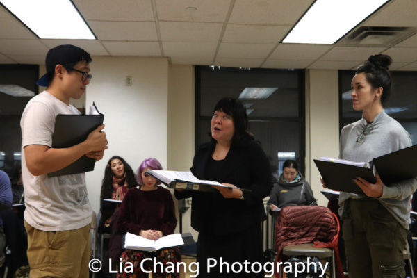 Photo Flash: Ann Harada, Raymond J. Lee, Jason Ma And More In NAAP's INTO THE WOODS Rehearsal Image