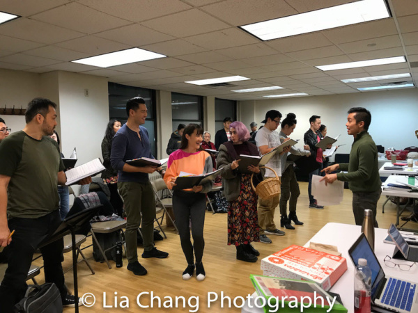 Photo Flash: Ann Harada, Raymond J. Lee, Jason Ma And More In NAAP's INTO THE WOODS Rehearsal Image