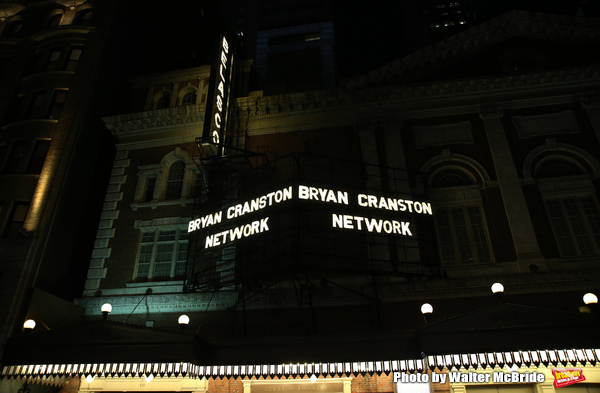 Up on the Marquee: NETWORK on Broadway! Image
