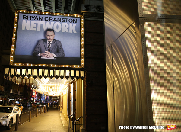 Up on the Marquee: NETWORK on Broadway! Image