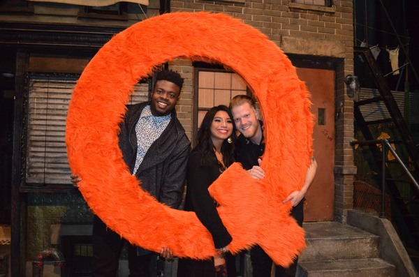 Photo Flash: Pentatonix Pays a Visit to AVENUE Q Image