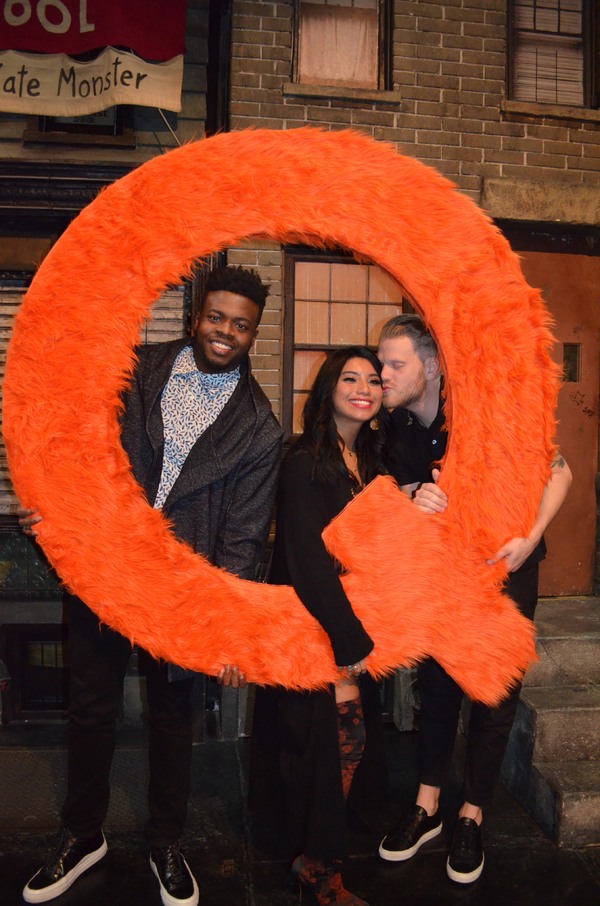 Photo Flash: Pentatonix Pays a Visit to AVENUE Q Image
