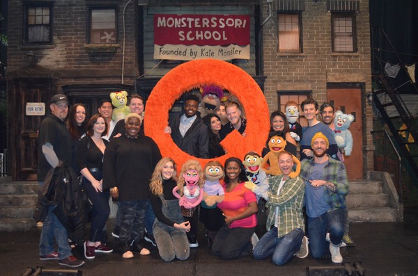 Photo Flash: Pentatonix Pays a Visit to AVENUE Q Image