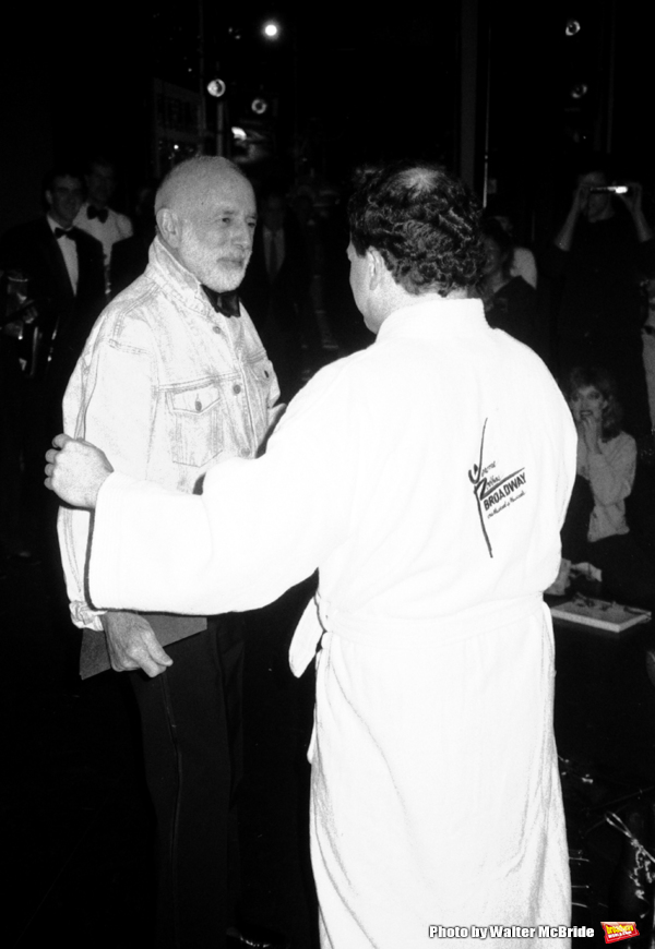 Photo Throwback: Jerome Robbins at Opening Night of JEROME ROBBINS BROADWAY in 1989 Image