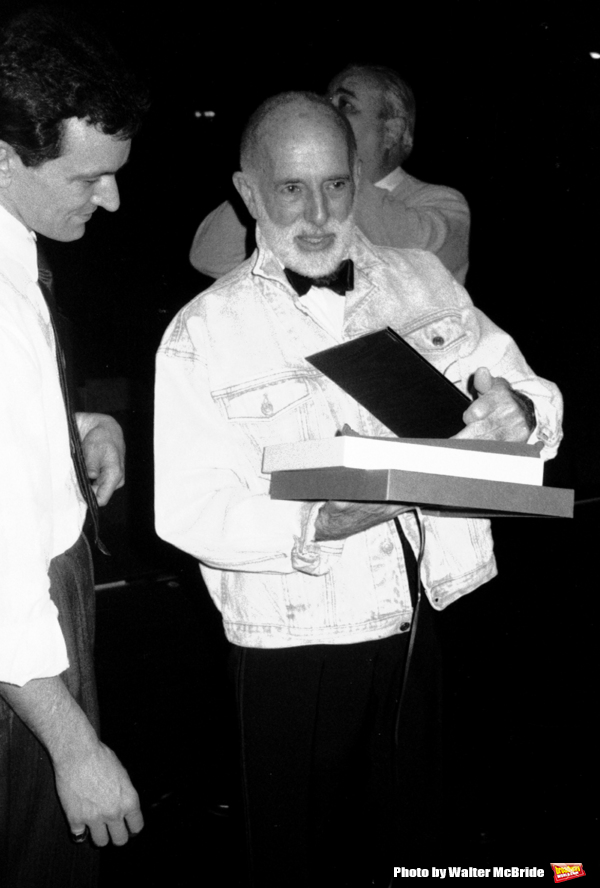 Photo Throwback: Jerome Robbins at Opening Night of JEROME ROBBINS BROADWAY in 1989 Image