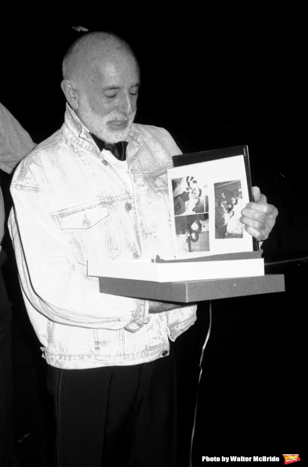 Photo Throwback: Jerome Robbins at Opening Night of JEROME ROBBINS BROADWAY in 1989 Image