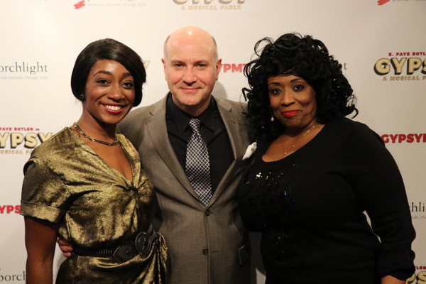  Daryn Whitney Harrell, Director Michael Weber and E. Faye Butler  Photo