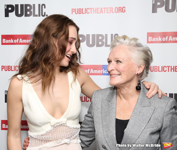 Grace Van Patten and Glenn Close Photo