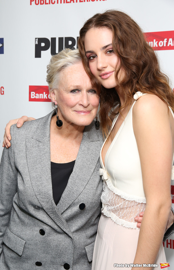 Glenn Close and Grace Van Patten Photo