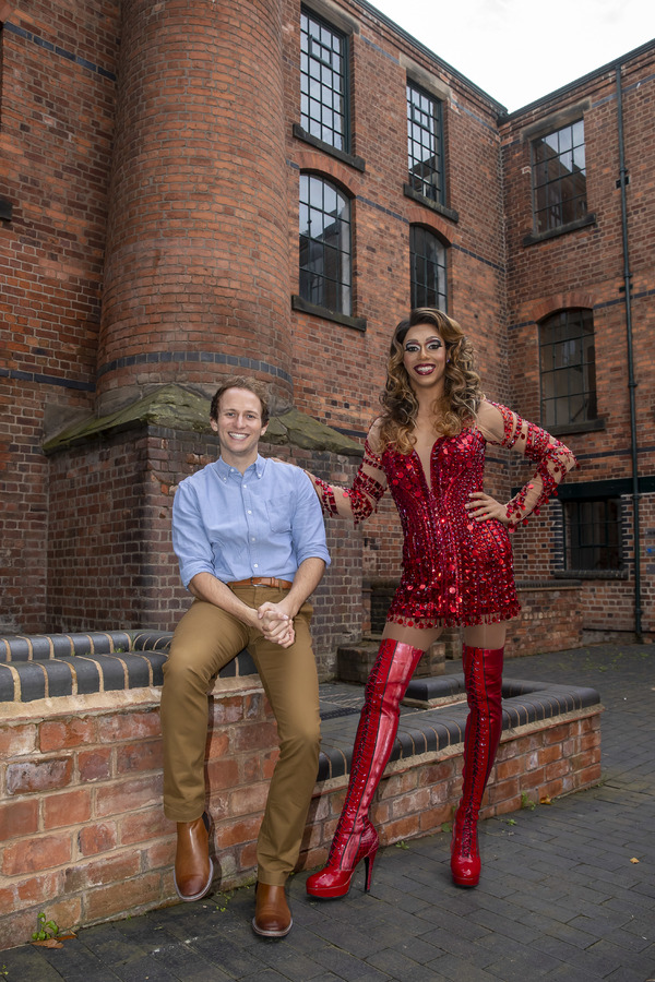 Photo Flash: KINKY BOOTS Cast Visits Wolverhampton's original Boot Factory Image