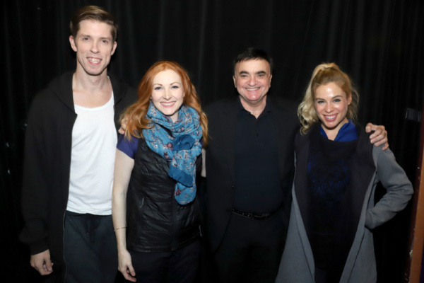 Lawrence Leritz and his dancers Chad Sapp, Abigail Mentzer and Laura Kaufman

 Photo