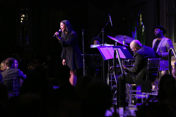 Photo Flash: Renée Elise Goldsberry Performs at AFTD Hope Rising Benefit Image