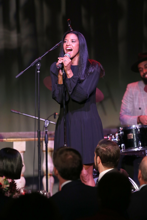 Photo Flash: Renée Elise Goldsberry Performs at AFTD Hope Rising Benefit Image