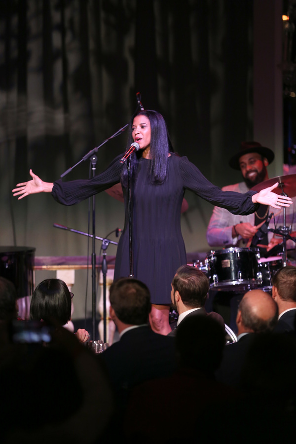 Photo Flash: Renée Elise Goldsberry Performs at AFTD Hope Rising Benefit Image