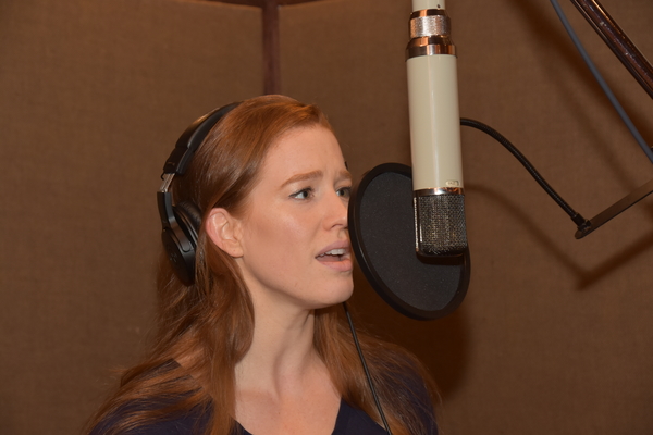 Exclusive Photo Coverage: BEAUTIFUL's Kennedy Caughell Belts It Out for Carols For A Cure! Image