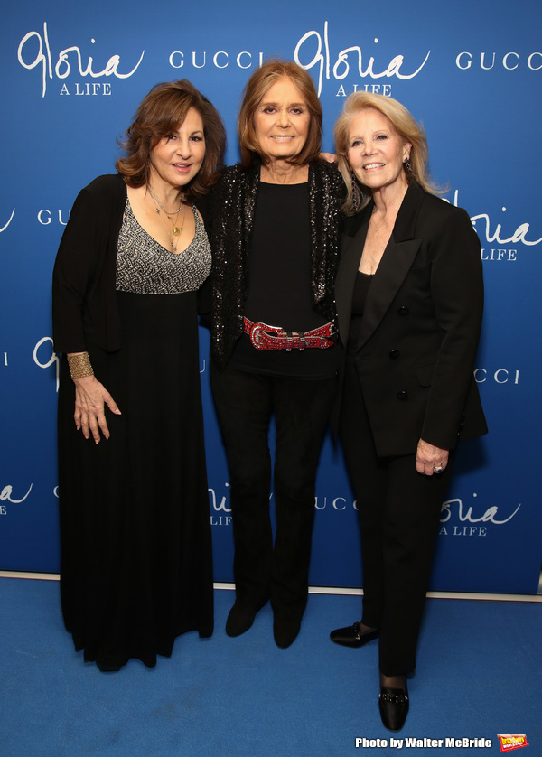 Kathy Najimy, Gloria Steinem and Daryl Roth  Photo