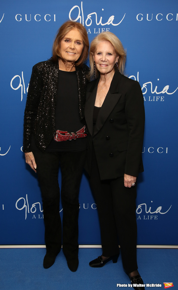 Gloria Steinem and Daryl Roth Photo