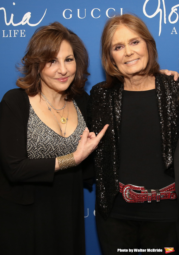 Kathy Najimy and Gloria Steinem Photo