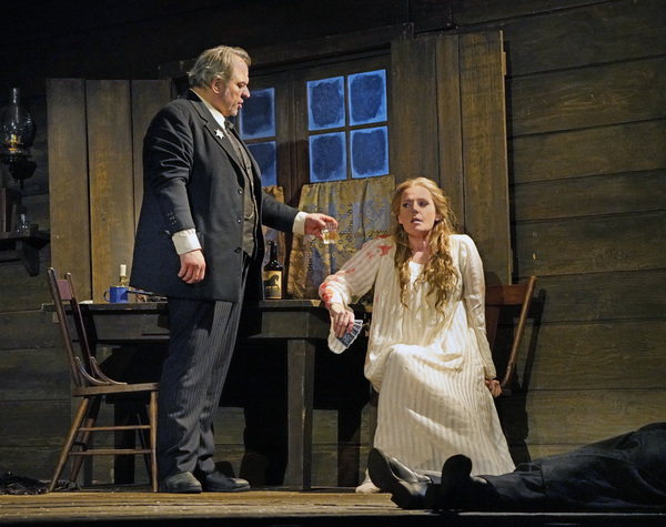Photo Flash: First Look At LA FANCIULLA DEL WEST at The Met Image