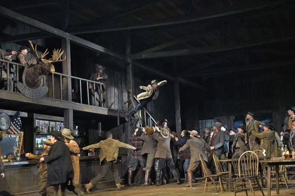 Photo Flash: First Look At LA FANCIULLA DEL WEST at The Met Image