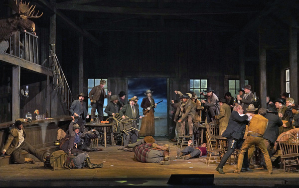 Photo Flash: First Look At LA FANCIULLA DEL WEST at The Met Image