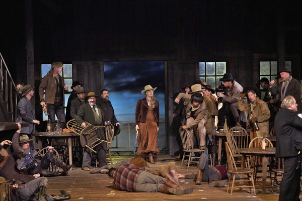 Photo Flash: First Look At LA FANCIULLA DEL WEST at The Met Image