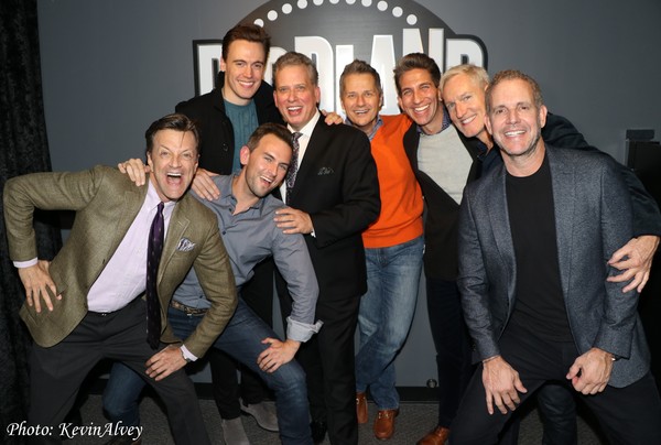 Jim Caruso, Danny Reichard, Billy Stritch, Erich Bergen, Tom Postillo, Mickey Conlon, Photo