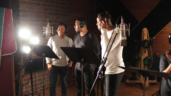 Exclusive Photo Coverage: ONCE ON THIS ISLAND Cast Decks the Halls for Carols For A Cure! Image