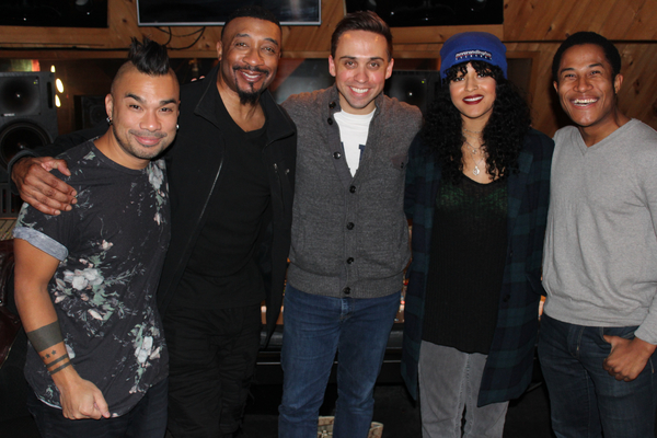 Exclusive Photo Coverage: ONCE ON THIS ISLAND Cast Decks the Halls for Carols For A Cure! Image