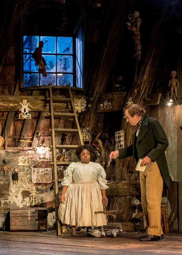 Photo Flash: First Look at A VERY VERY VERY DARK MATTER at the Bridge Theatre Image