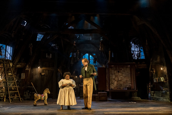 Photo Flash: First Look at A VERY VERY VERY DARK MATTER at the Bridge Theatre Image