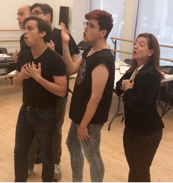 Photo Flash: Inside Rehearsal For NUCLEAR FOLLIES: A Musical Revue About the End of the World Image