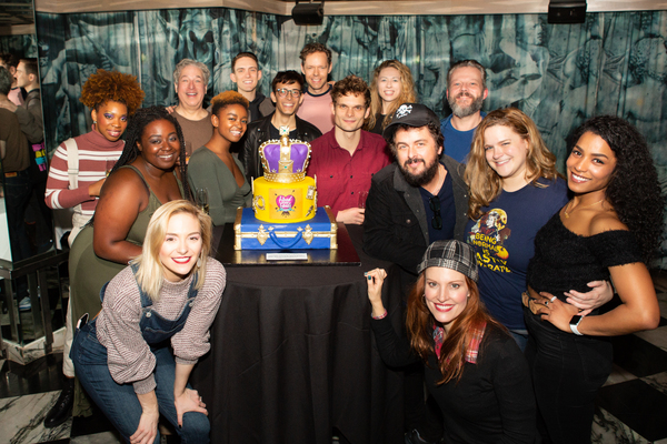 Photo Flash: They Still Got the Beat! HEAD OVER HEELS Celebrates 100 Shows on Broadway Image
