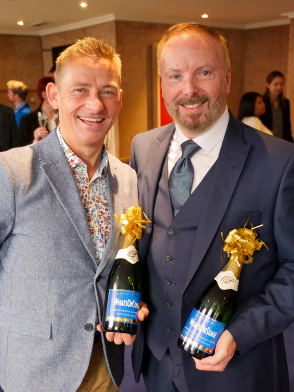 Graham Bradbury (Prince Edward Theatre) and Neil Baker-Harris (Victoria Palace Theatr Photo