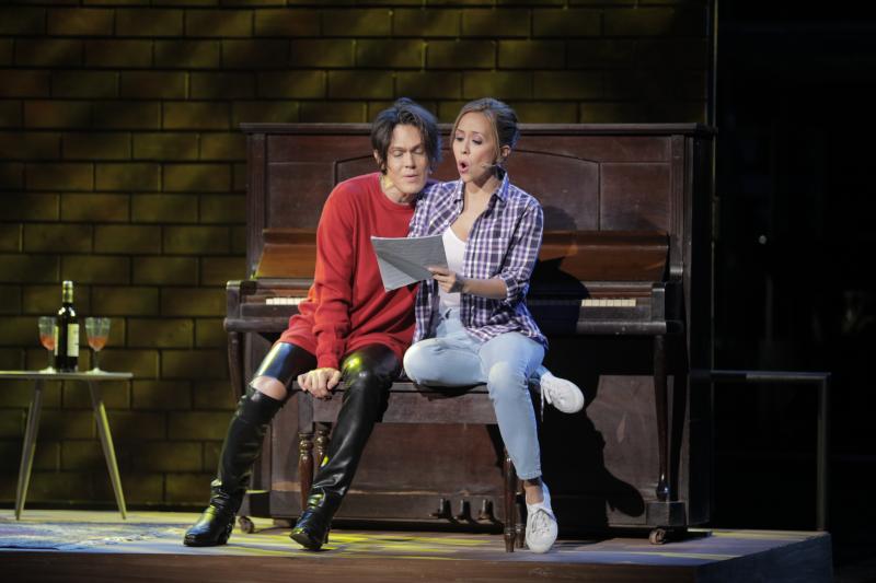 Review: Superb Cast, Serviceable Script Mark The World Premiere of ALL OUT OF LOVE, The Musical  Image