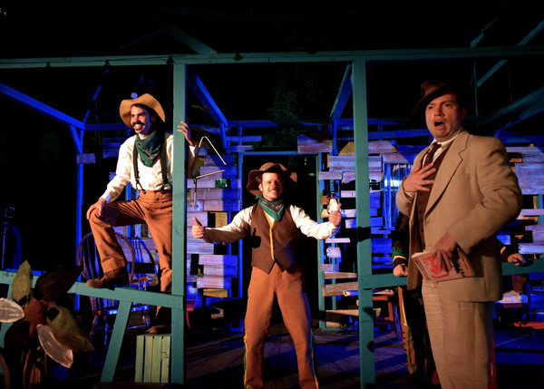 Eugenio Plummer (Tyler Bremer), Eugenio Plummer (Mariux Ibarra), and Don
Juan (Amir L Photo