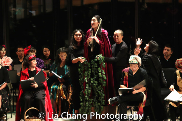 Layla Yu (Wood Dweller), Xiaoqing Zhang (Rapunzel), David Eng (Wood Dweller), Ann Har Photo