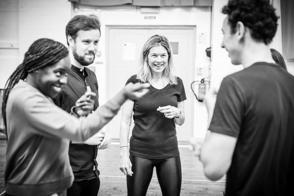 Photo Flash: Inside Rehearsal For PINTER FOUR From Pinter at the Pinter Season Image