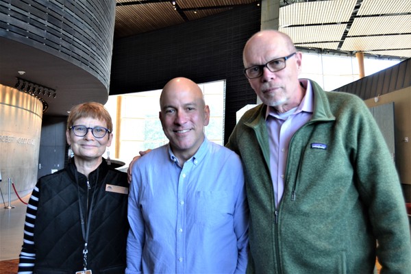 Anita Maynard-Losh, Eric Rosen and Edgar Dobie Photo