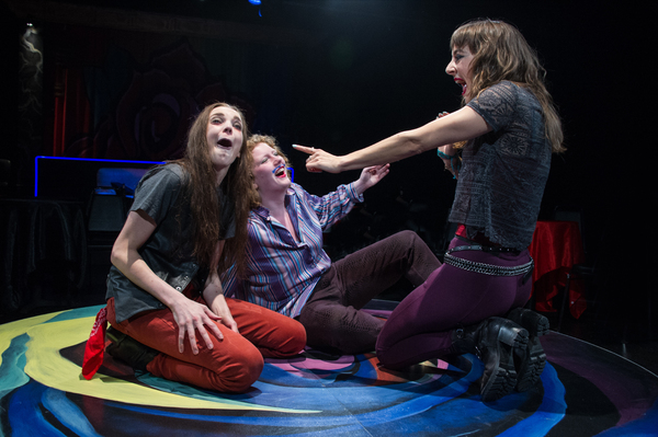 Jenna Rossman (Andrew), Katie Gallagher (Toby), Emilie Loughran HÃ©bert (Maria) Photo