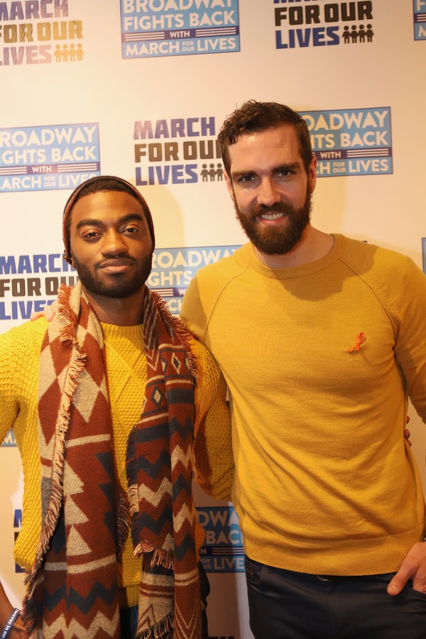 Photo Coverage: Jason Robert Brown, Ariana DeBose, Betsy Wolfe & More Hit the BROADWAY FIGHTS BACK Red Carpet! Image