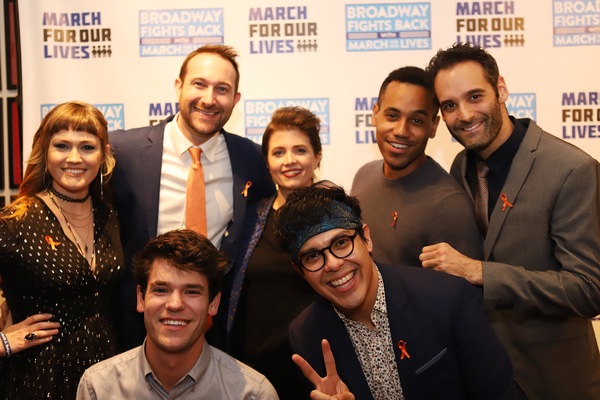 Photo Coverage: Jason Robert Brown, Ariana DeBose, Betsy Wolfe & More Hit the BROADWAY FIGHTS BACK Red Carpet!  Image