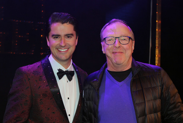 Photo Flash: Edward Hibbert Visits MIDNIGHT AT THE NEVER GET Image
