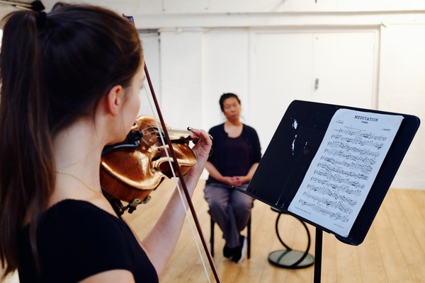 Photo Flash: In Rehearsal with A PUPIL Image