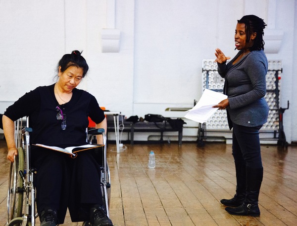 Photo Flash: In Rehearsal with A PUPIL Image